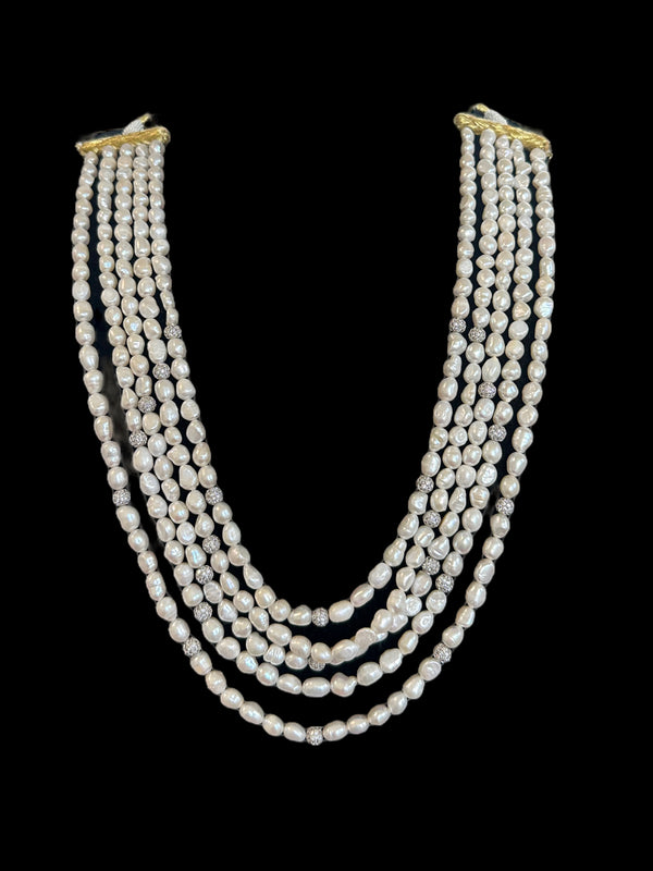DLN48 Fresh water pearl necklace READY TO SHIP  )