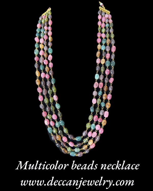 DLN58 Multicolor beads necklace ( READY TO SHIP )