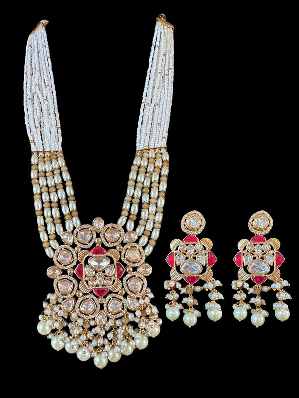 DLN1 Sahar necklace with earrings ( READY TO SHIP )