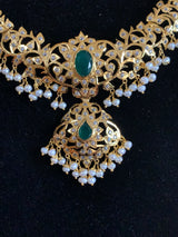 AFSANA  gold plated silver necklace set