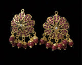 PS9 Kavya pendant set in Ruby    ( READY TO SHIP )