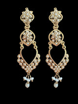 SAMEEN gold plated silver earrings - Pearls ( READY TO SHIP )