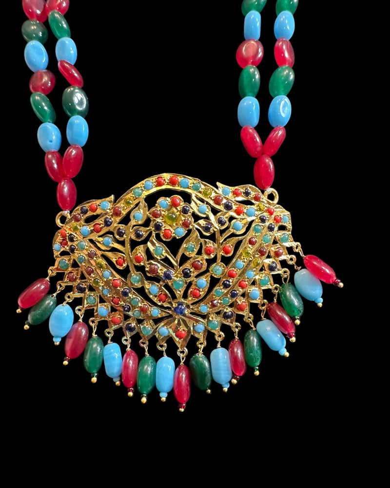 Anaya pendant with beads string ( READY TO SHIP )