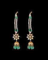 Jadavi lacha in emeralds ( READY TO SHIP )