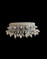C33 Insia silver plated  jadavi lacha  with karanphool  ( READY TO SHIP )