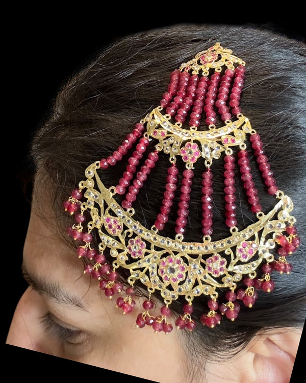 DJHR154 Gold-Plated Hyderabadi Jhoomar ( READY TO SHIP )
