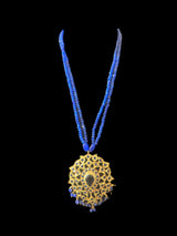 PS505 Elena faux sapphire pendant set ( READY TO SHIP )