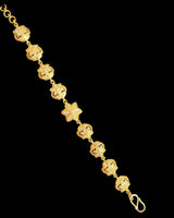 Jahanara freshwater pearl bracelet in gold plated silver ( READY TO SHIP )