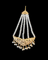 Gold-Plated 92.5 Silver Freshwater Pearl Choker Necklace ( READY TO SHIP )