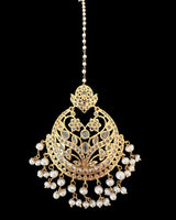 DJTK365 Noora oversized tika in fresh water pearls( READY TO SHIP )