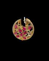 ER6 Isha High quality Polki earrings / Bali style ( READY TO SHIP  )