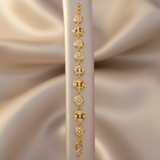 Gold-Plated Silver Freshwater Pearl Bracelet ( SHIPS IN 5 WEEKS )