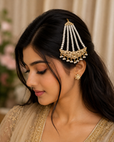 Gold-Plated 92.5 Silver Freshwater Pearl Choker Necklace ( READY TO SHIP )