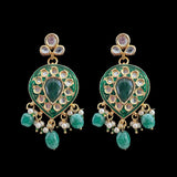 PS322 kundan meenakari pendant set ( READY TO SHIP )