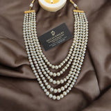 SAT94 Nia multilayered / satlada in pearls ( READY TO SHIP )