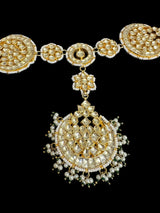 DJTK340 Pachi kundan sheeshphool ( READY TO SHIP )