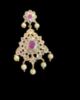 Tanika mango necklace set with earrings ( READY TO SHIP )