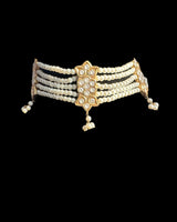 C579 Gold-Plated Kundan Choker with Jhumka Earrings ( READY TO SHIP )