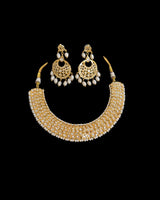Sofia moissanite Polki necklace set ( READY TO SHIP )