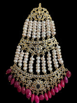 INSIA BRIDAL SET IN RUBY  ( READY TO SHIP  )