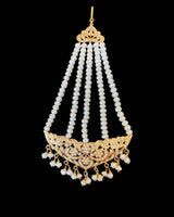 Gold-Plated 92.5 Silver Freshwater Pearl Choker Necklace ( READY TO SHIP )