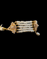Gold plated choker set in fresh water pearls ( READY TO SHIP )