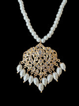 PS125 Ekta pendant set (pearls ) ( READY TO SHIP)