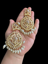 DER611 Jiera earrings in pearls  (  READY TO SHIP )