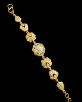 Celeste freshwater pearl bracelet in gold plated silver ( READY TO SHIP ) (