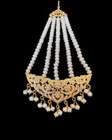 Gold-Plated 92.5 Silver Freshwater Pearl Choker Necklace ( READY TO SHIP )