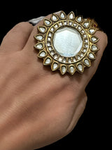 DJR60 Khushboo large arsi ring ( READY TO SHIP )