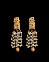 LN503 Multilayered gold plated mala with pearls ( READY TO SHIP )