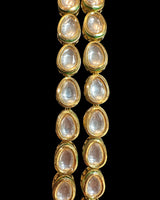 DLN132 Afsa Two-Layered Kundan Necklace – Gold-Plated Bridal Jewelry ( READY TO SHIP )