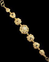 Celeste freshwater pearl bracelet in gold plated silver ( READY TO SHIP ) (
