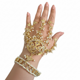 HP9 Meena haath phool  ( READY TO SHIP )
