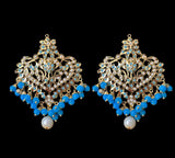 DJET106 Afreen feroza  earrings tika ( READY TO SHIP )