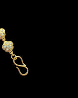 Noor freshwater pearl bracelet in gold plated silver ( READY TO SHIP )