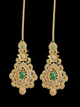 Mehtab bridal set in emerald ( READY TO SHIP )