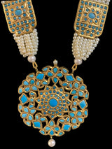 Anuja feroza long necklace , rani haar( SHIPS IN 4 WEEKS )