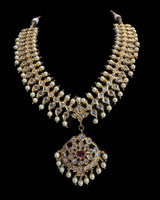 Tanika mango necklace set with earrings ( READY TO SHIP )