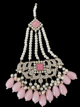 DJHR139 Anisa jhoomar in pink beads ( READY TO SHIP )