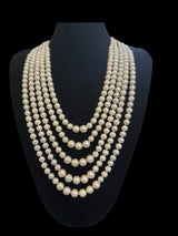 SAT94 Nia multilayered / satlada in pearls ( READY TO SHIP )