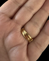 Gold-Plated 92.5 Silver Freshwater Pearl Adjustable Ring ( READY TO SHIP )