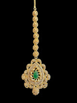 Mehtab bridal set in emerald ( READY TO SHIP )