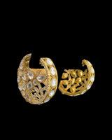 ER6 Isha High quality Polki earrings / Bali style ( READY TO SHIP  )