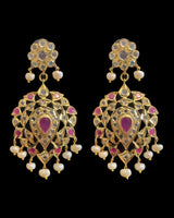 LN32 Kashf hyderabadi Rani haar in fresh water pearls ( READY TO SHIP )