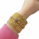 B232 Gold plated bangles ( READY TO SHIP )