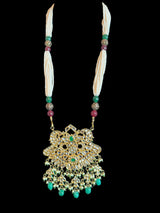 PS539 chethana kundan mala set with earrings ( READY TO SHIP )t