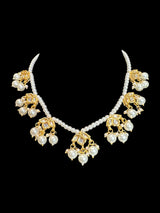 Kundan necklace earrings tika set ( READY TO SHIP )
