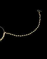 Gold-Plated bridal Nosering with Shell Pearls – Pierced & Non-Pierced Option ( READY TO SHIP )